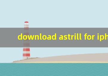 download astrill for iphone